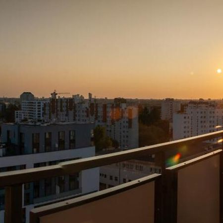Apartament Panorama Warschau Buitenkant foto