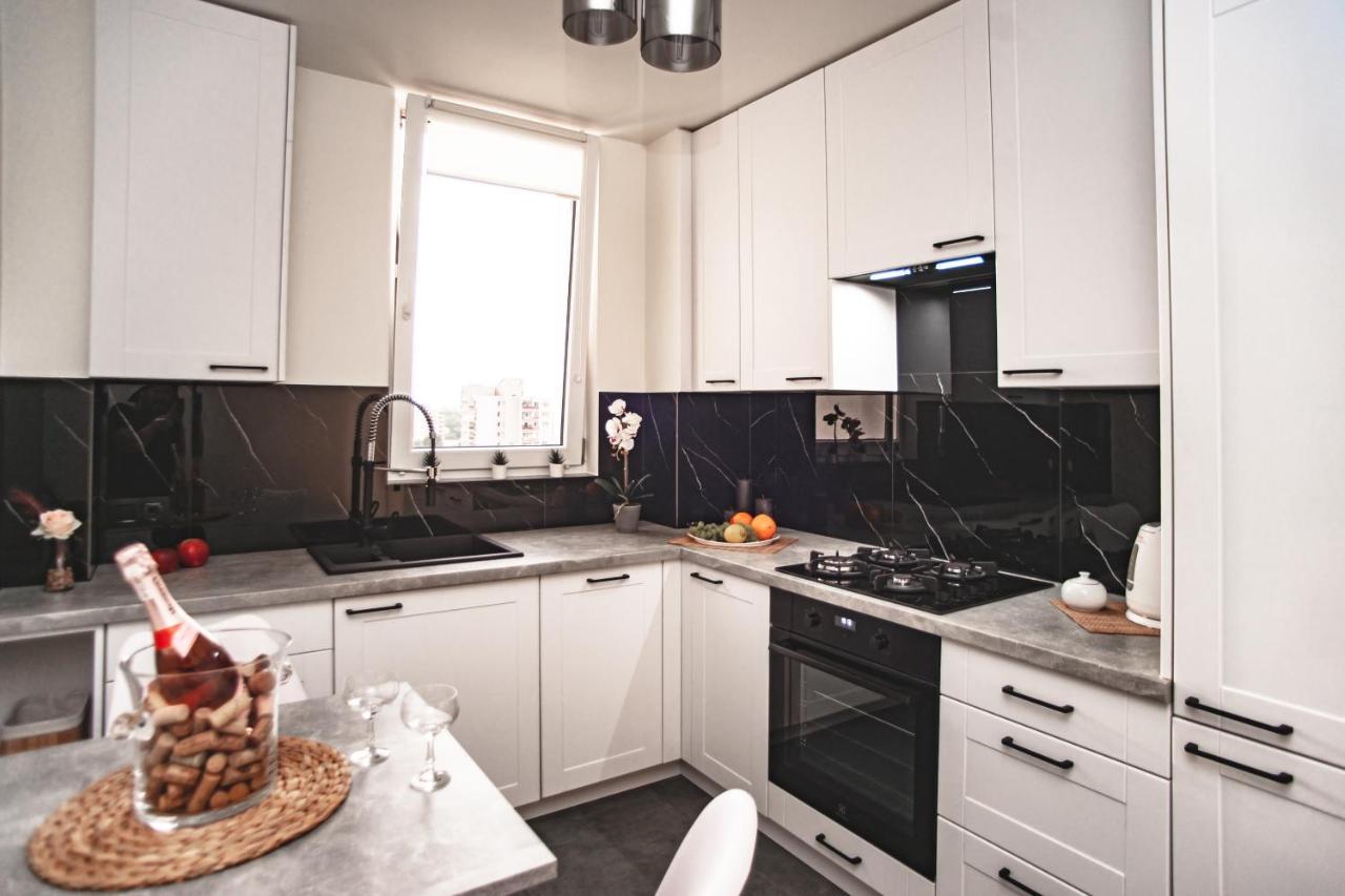 Apartament Panorama Warschau Buitenkant foto