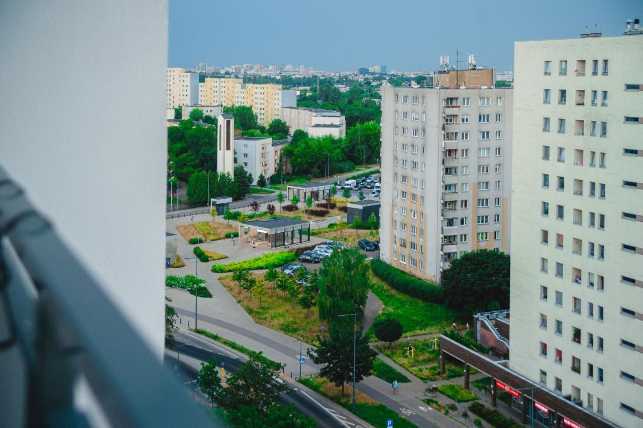 Apartament Panorama Warschau Buitenkant foto