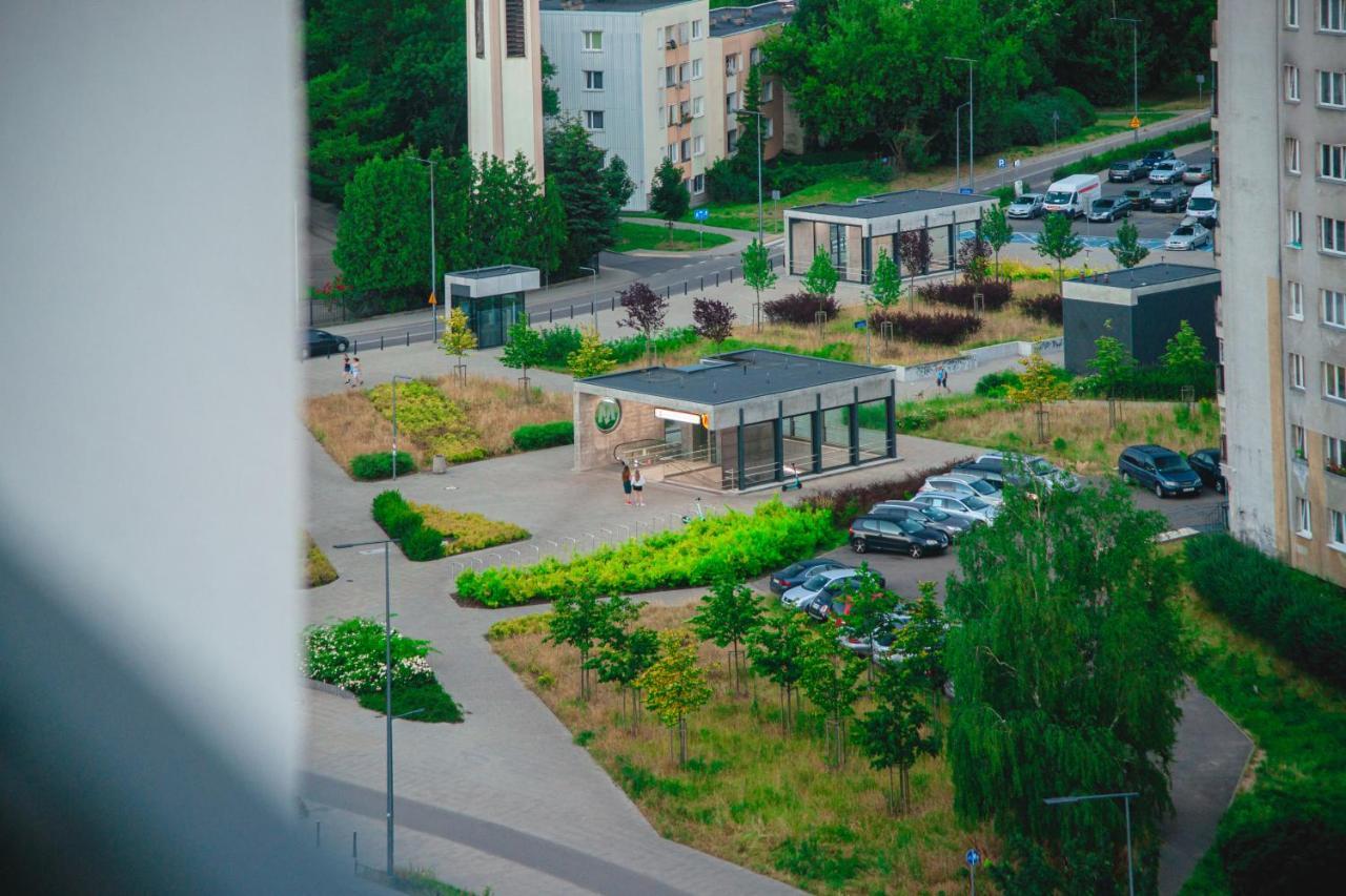 Apartament Panorama Warschau Buitenkant foto