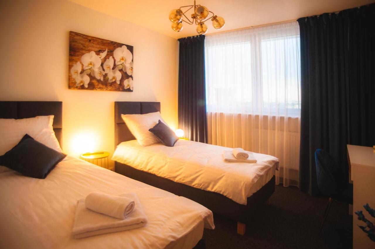 Apartament Panorama Warschau Buitenkant foto